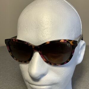 Sunglasses Ralph RA5201 Cat Eye Polarized Pink Marble Gradient Lenses